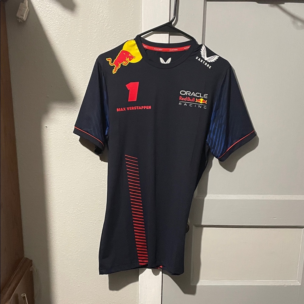 Red Bull Racing Men's Black Jersey